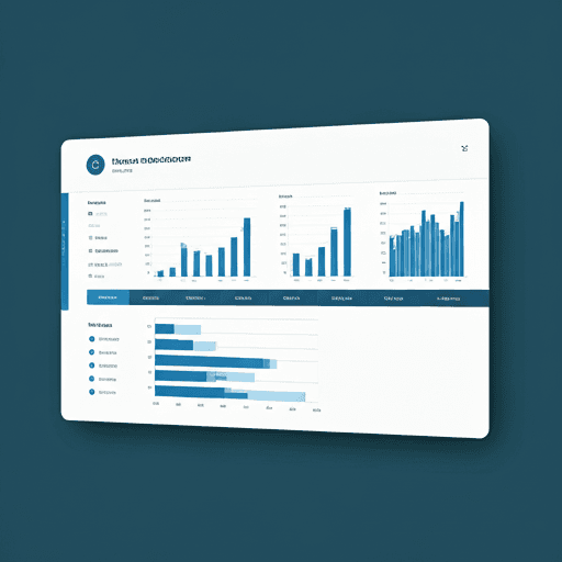 Dashboard de auditoria financeira com destaque para metricas de CMV